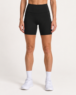 LRX High Rise 6" Training Shorts - Black