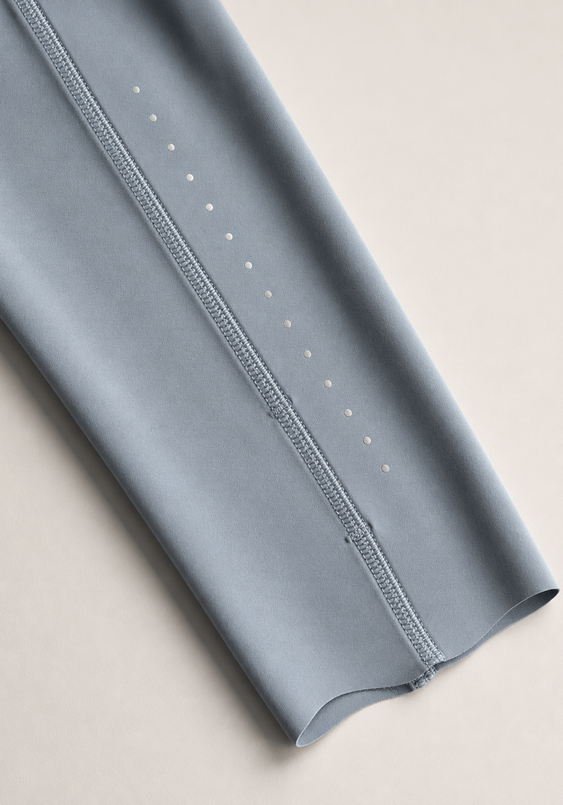Layer LRX Training Leggings in Glacier Blue, leg detail view