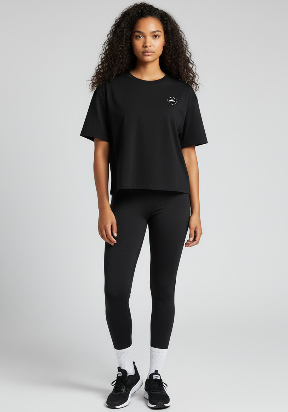 Womens FTR Boxy Graphic Tee