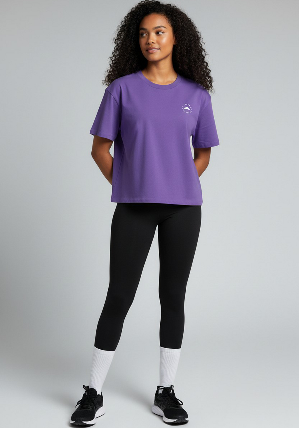 Womens FTR Boxy Graphic Tee