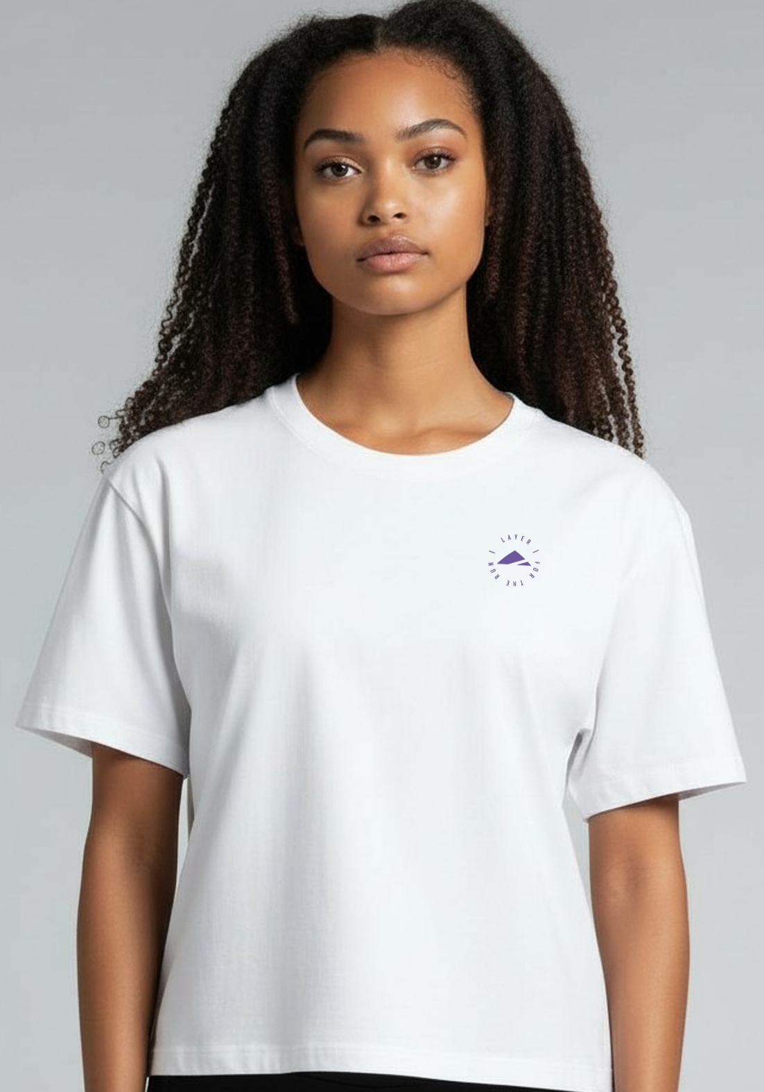 Womens FTR Boxy Graphic Tee