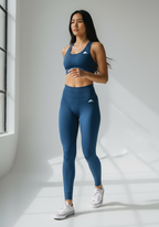 Layer Women’s Lift Training Leggings in navy – high-performance leggings made for strength, movement, and comfort