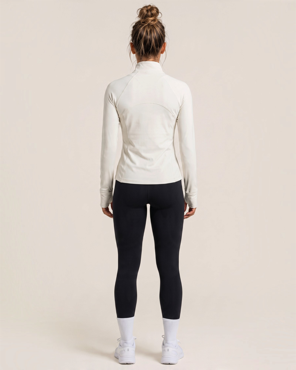 FTR 1/4 Zip - Dune White