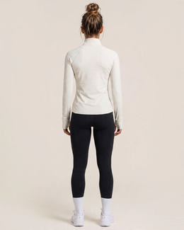 FTR 1/4 Zip - Dune White