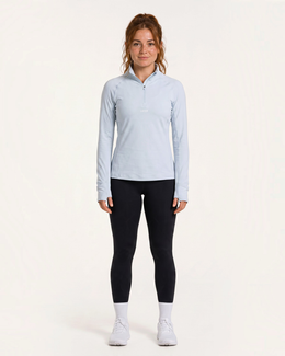 FTR 1/4 Zip - Pale Blue
