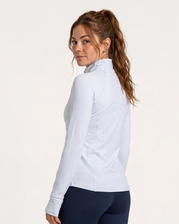 FTR 1/4 Zip - Pale Blue