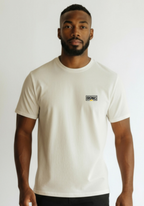 Layer Run The City Tee in New York, graphic detail close-up

