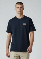 Layer Run The City Tee, Paris colourway, front view close up
