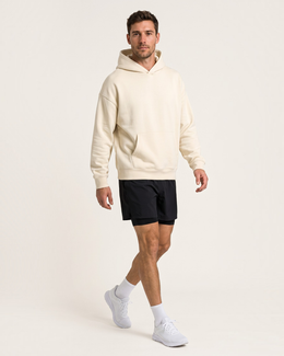 Reset Oversized Hoodie - Cream