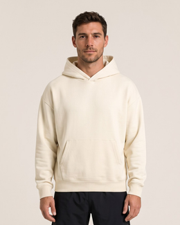 Reset Oversized Hoodie - Cream