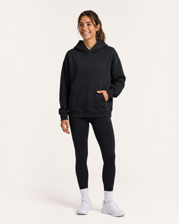 Reset Oversized Hoodie - Black