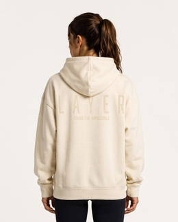 Reset Oversized Hoodie - Cream