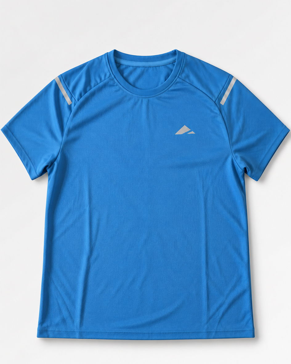 Tempo Running Tee - Aqua