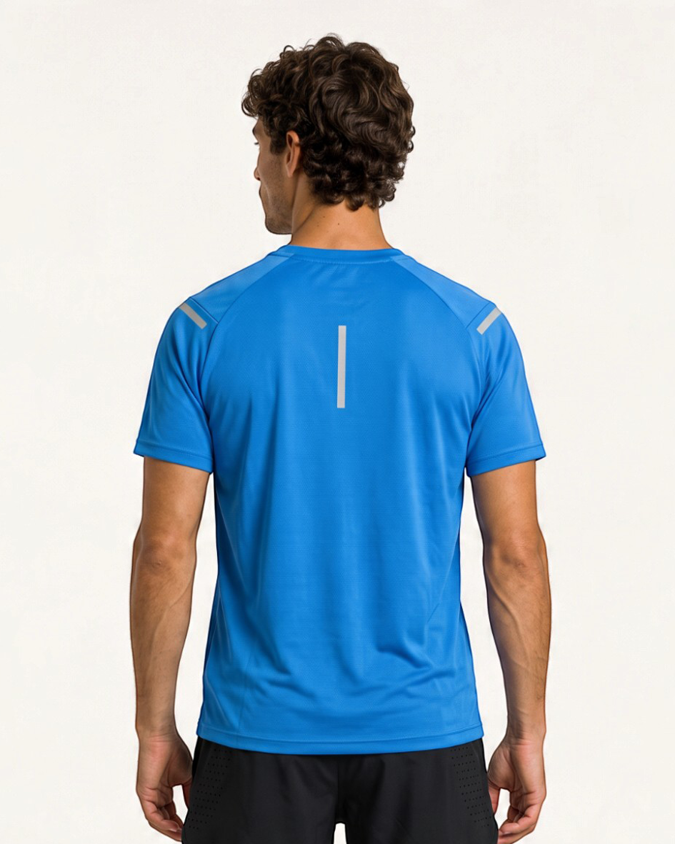 Tempo Running Tee - Aqua