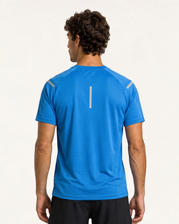 Tempo Running Tee - Aqua