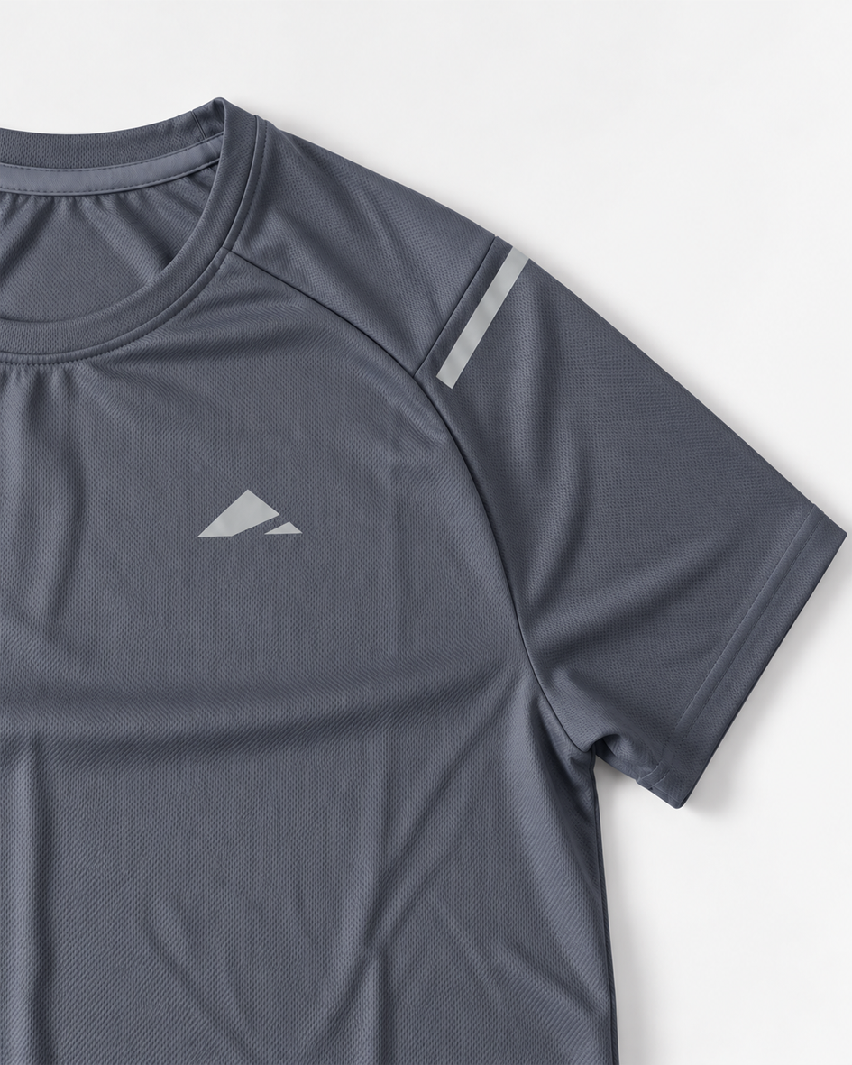 Tempo Running Tee - Graphite