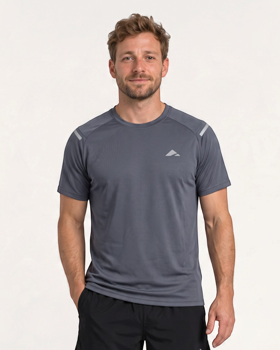 Tempo Running Tee - Graphite