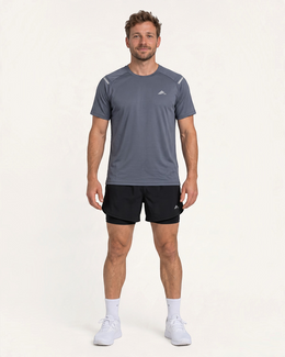 Tempo Running Tee - Graphite
