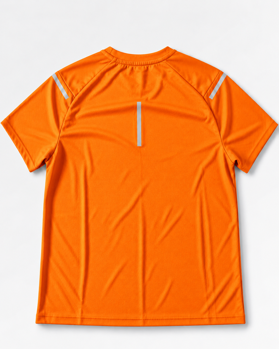 Tempo Running Tee - Orange Blaze