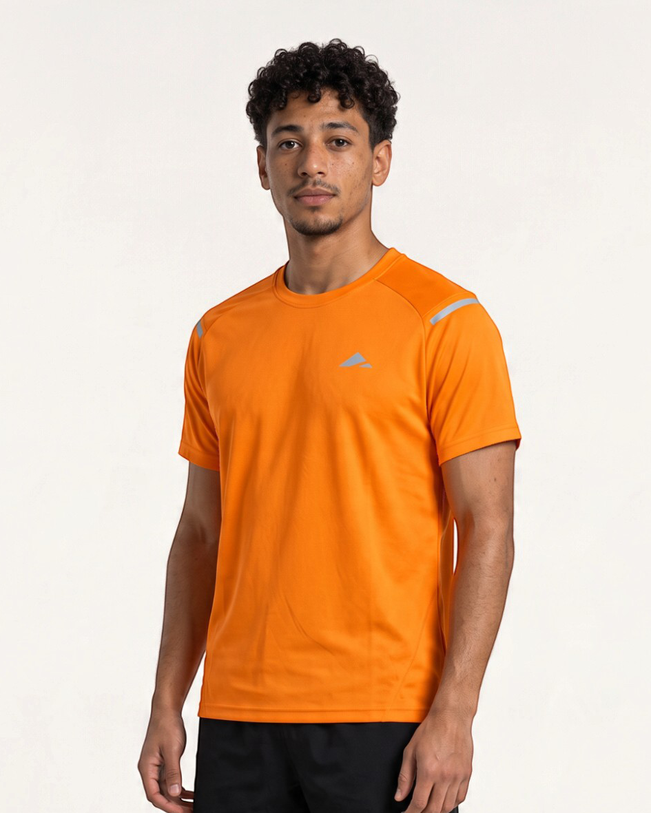 Tempo Running Tee - Orange Blaze
