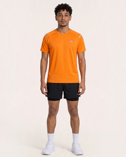 Tempo Running Tee - Orange Blaze