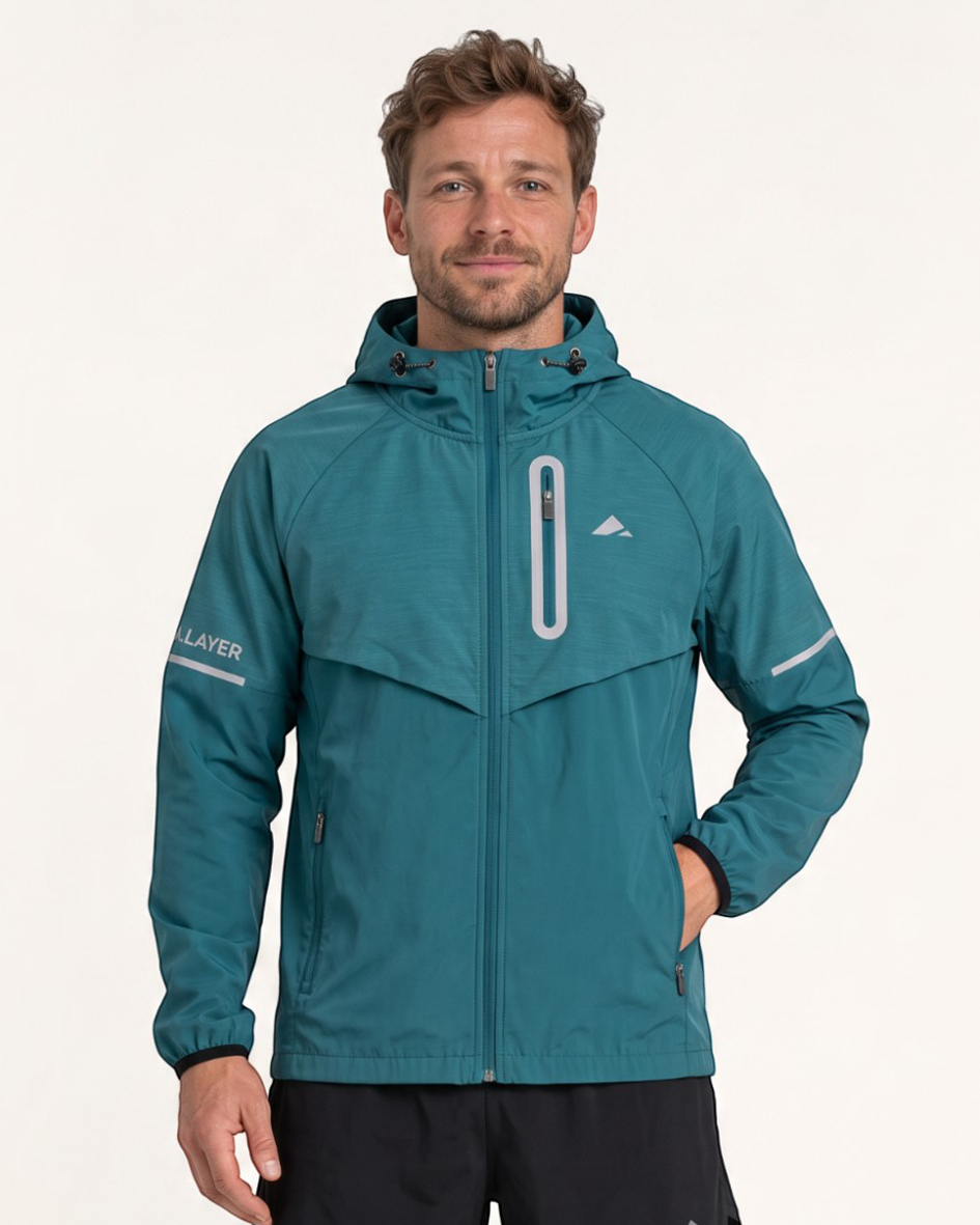 Tempo Running Jacket - Alpine Green