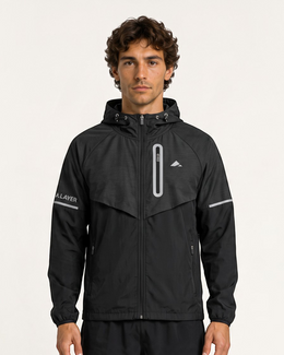 Tempo Running Jacket - Carbon Black