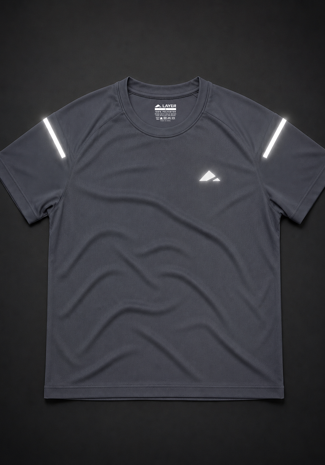 Tempo Running Tee - Graphite