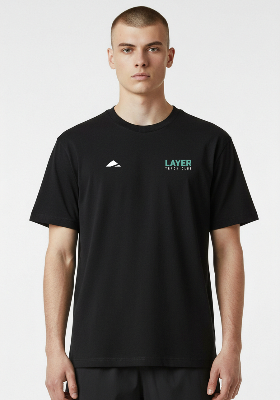 Track Club Tee - Black