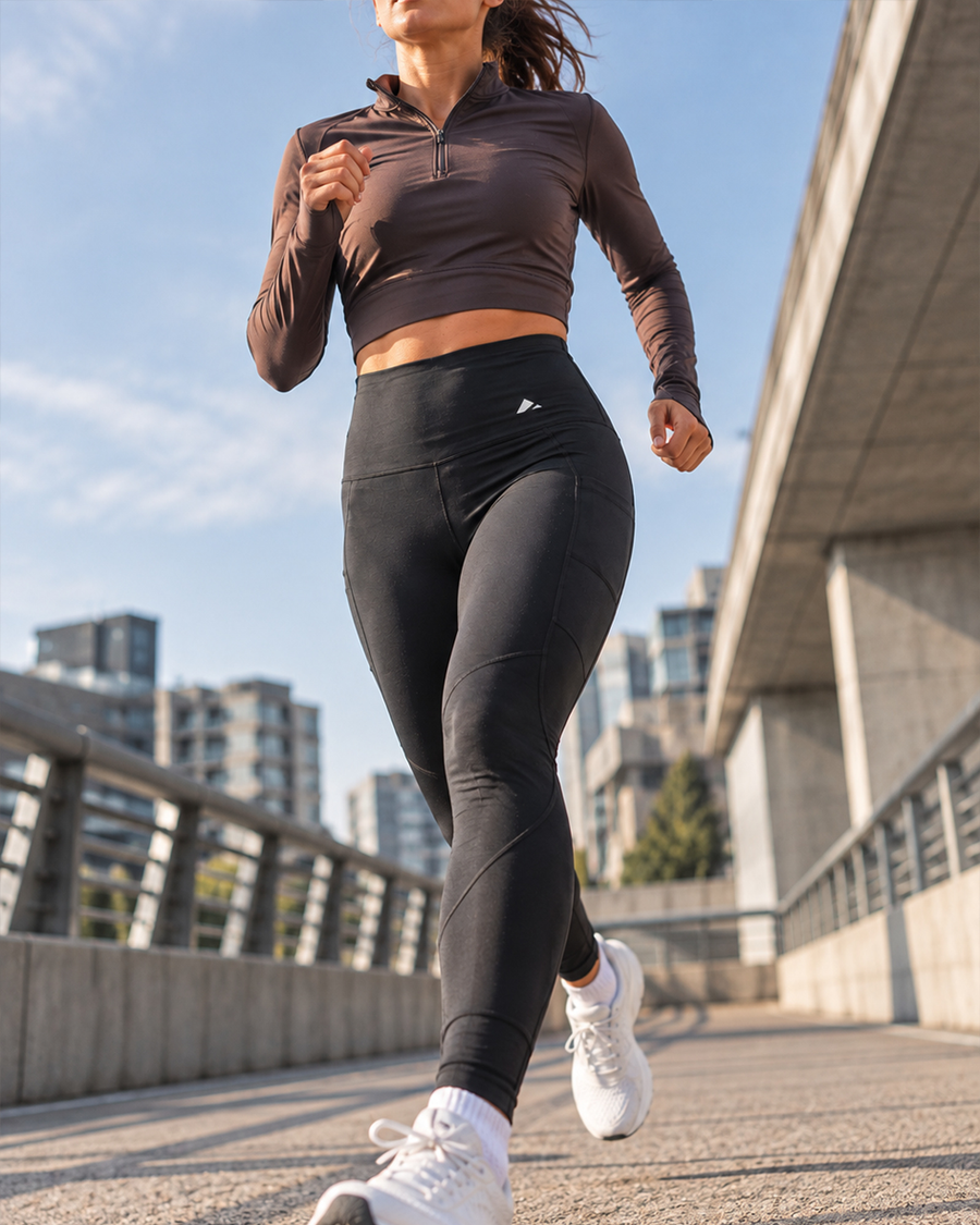 Vento Performance Leggings - Black