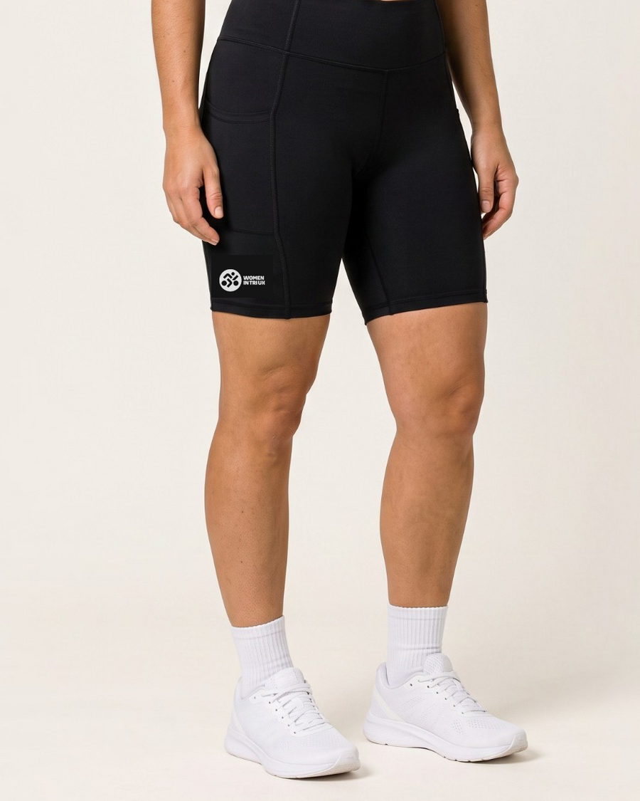 WIT x Layer Hybrid Tight Shorts - Black