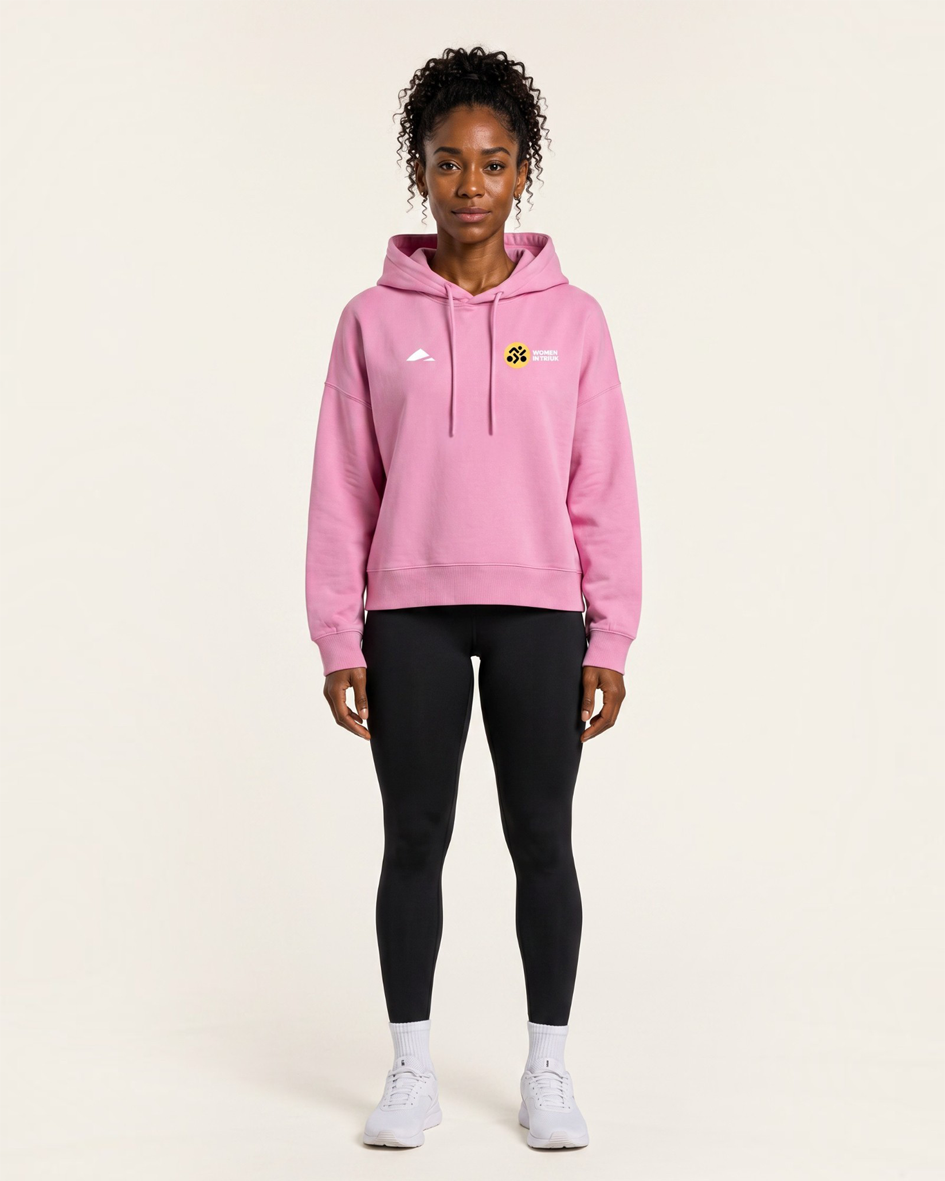 WIT x Layer Impact Hoodie - Deep Pink
