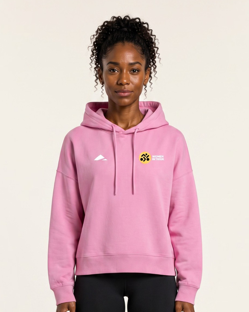 WIT x Layer Impact Hoodie - Deep Pink