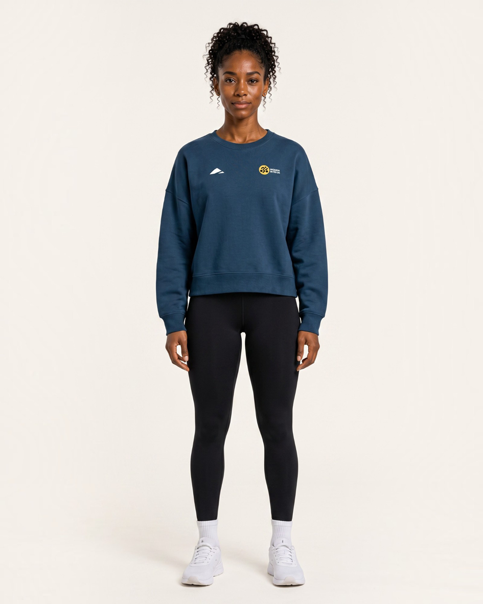 WIT x Layer Impact Sweatshirt - Petrol Blue