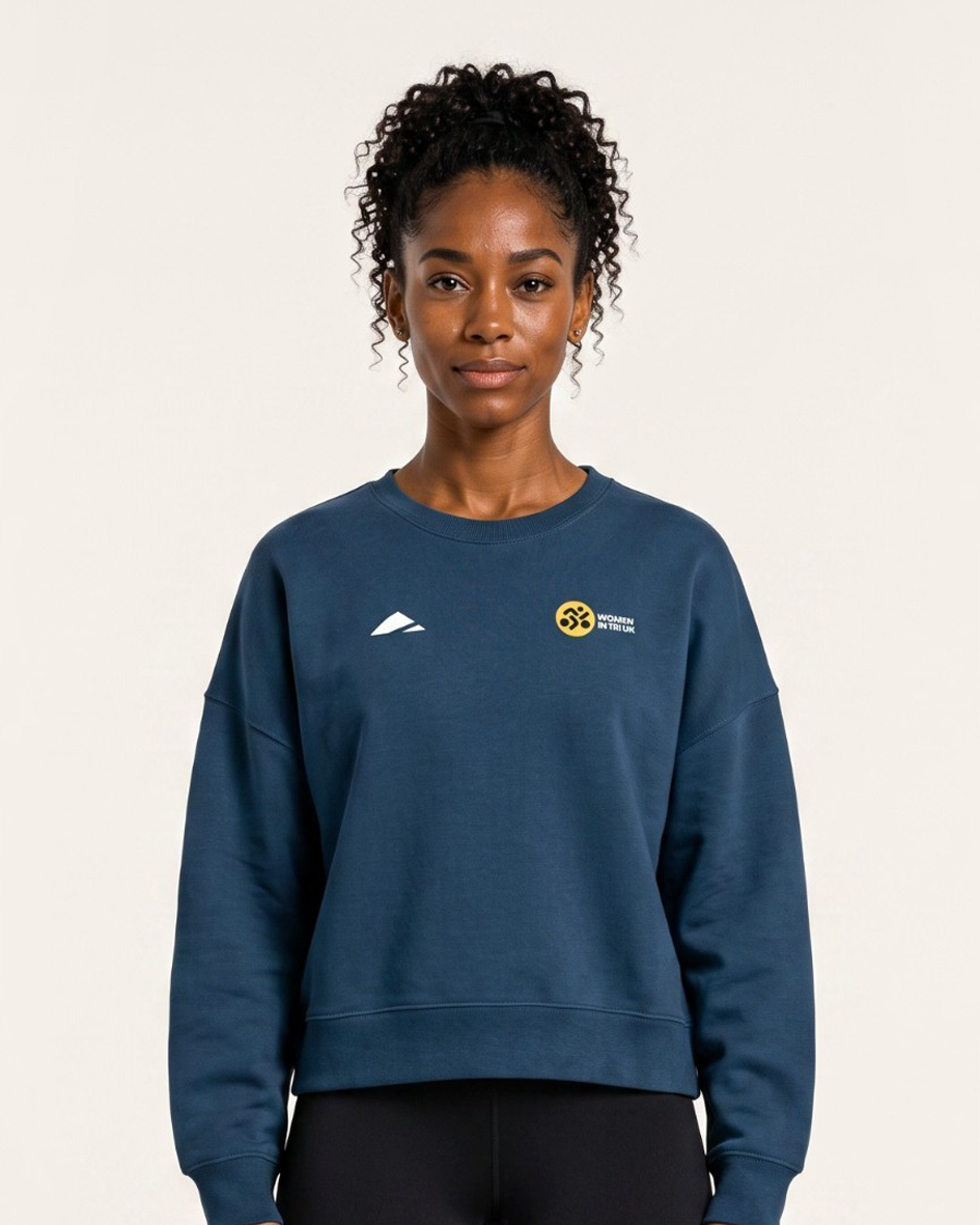 WIT x Layer Impact Sweatshirt - Petrol Blue