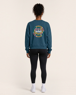 WIT x Layer Impact Sweatshirt - Petrol Blue