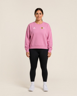WIT x Layer Impact Sweatshirt - Deep Pink
