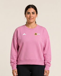 WIT x Layer Impact Sweatshirt - Deep Pink