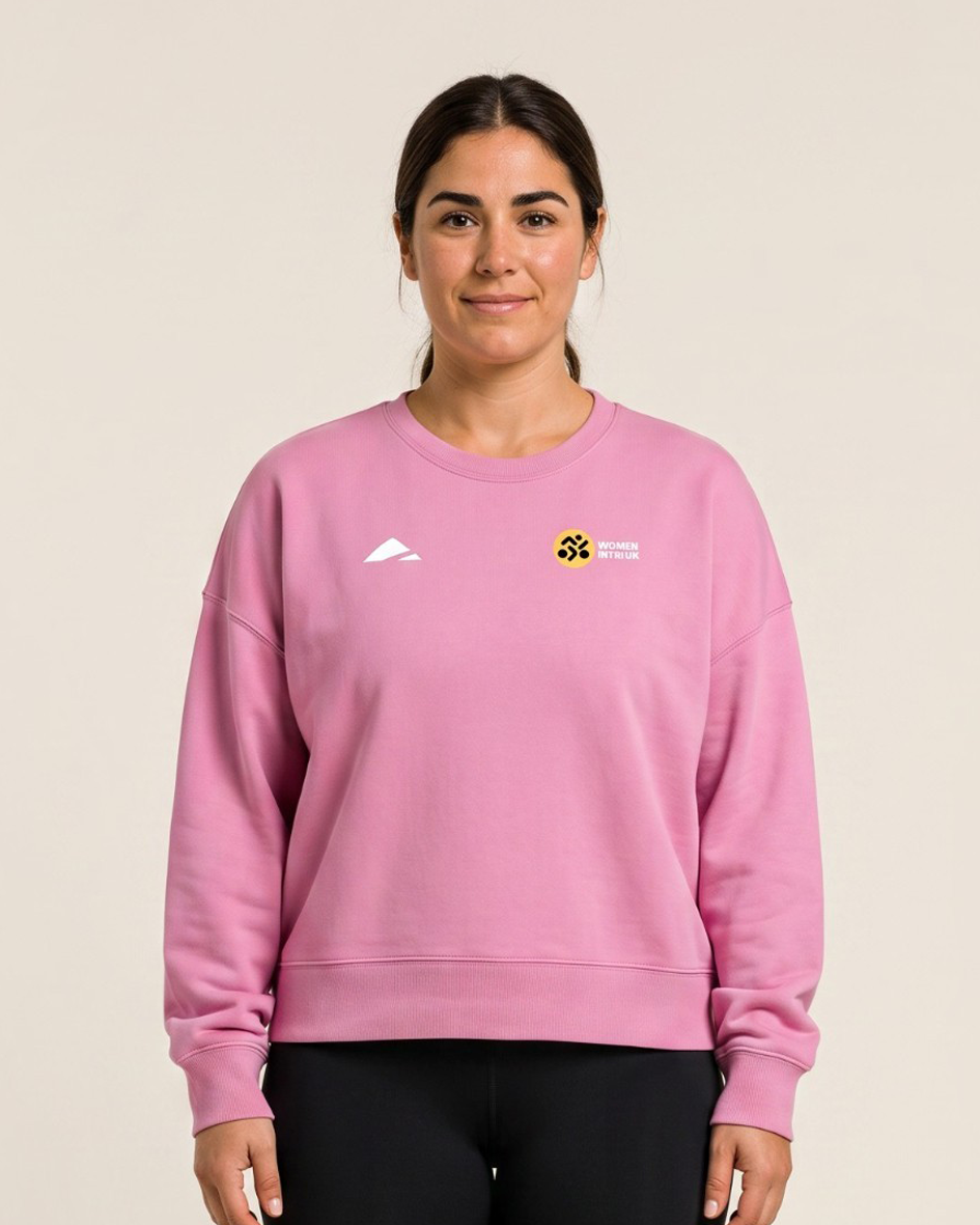 WIT x Layer Impact Sweatshirt - Deep Pink