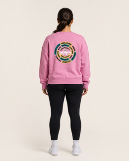 WIT x Layer Impact Sweatshirt - Deep Pink