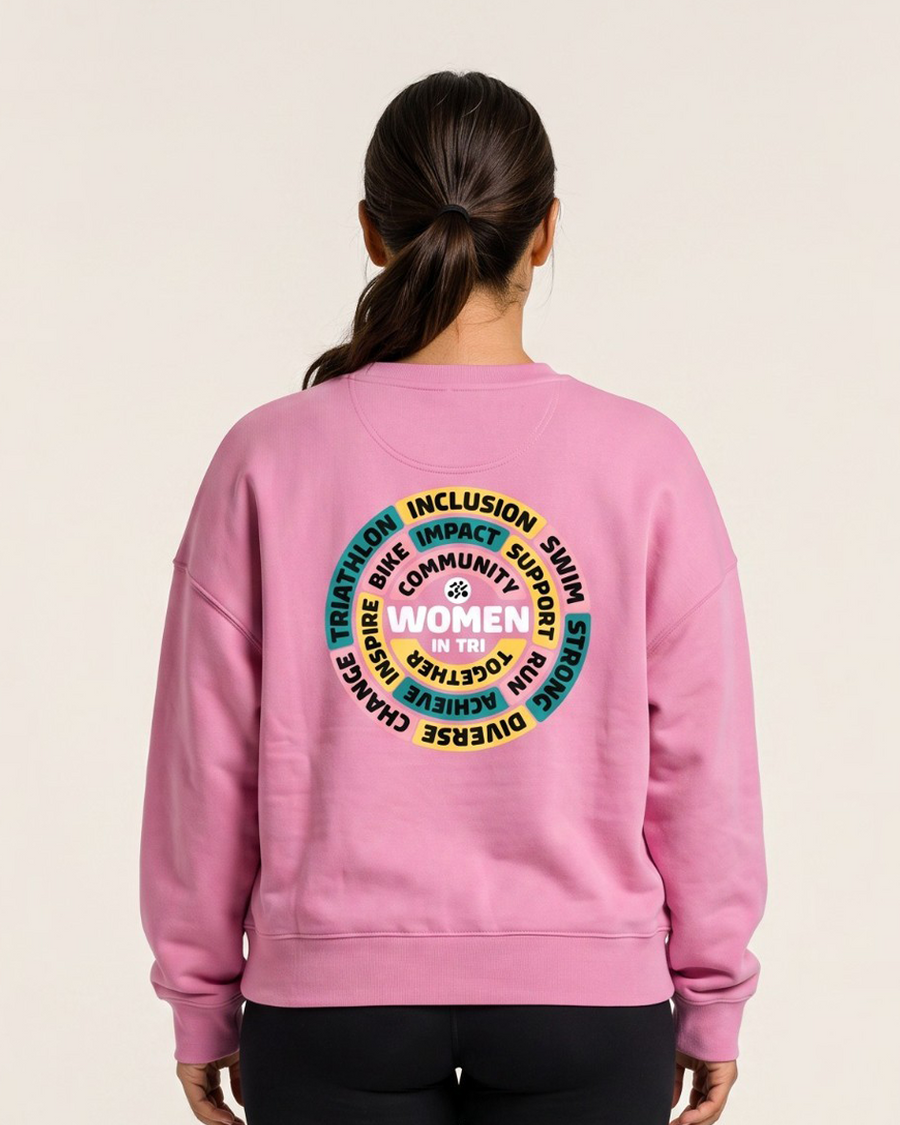 WIT x Layer Impact Sweatshirt - Deep Pink