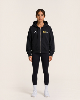 WIT x Layer Impact Zip Hoodie - Black