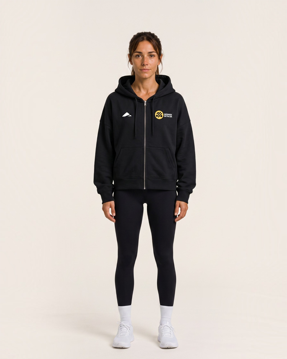 WIT x Layer Impact Zip Hoodie - Black