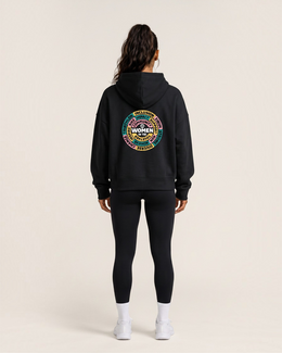 WIT x Layer Impact Zip Hoodie - Black