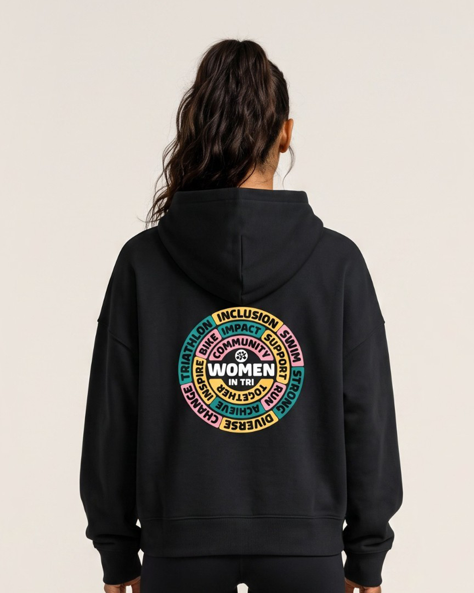 WIT x Layer Impact Zip Hoodie - Black