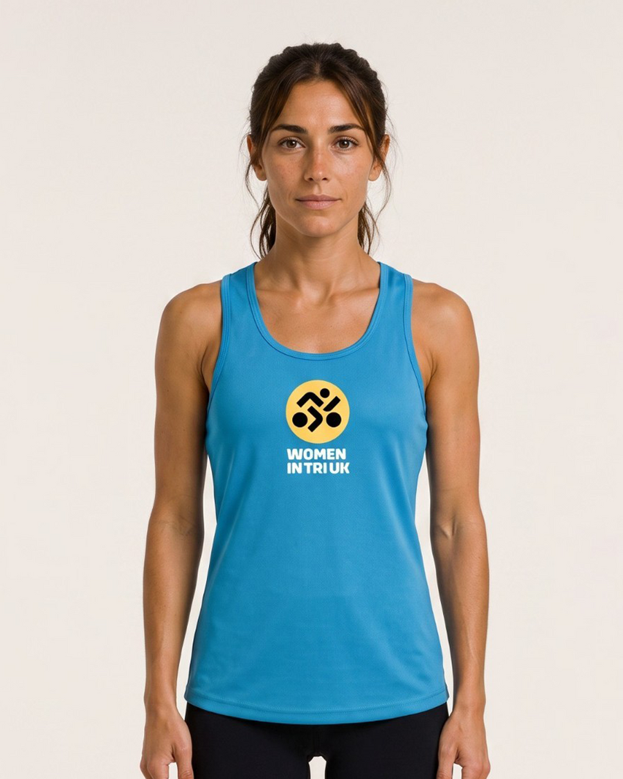 WIT x Layer Performance Tank - Blue