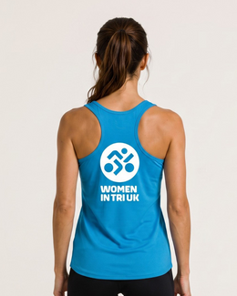 WIT x Layer Performance Tank - Blue